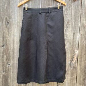 Diana Slavin XS wide leg layered skirt